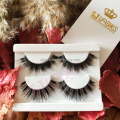 [A]100 % 3D Mink/Silk Eyelashes Real Mink Fur Eye Lashes With Private Label Custom Lashes Packaging/Wholesale False Eyelashes